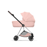 עגלת תינוק סייבקס Peach Pink Mios 4 שלדה כרום חום
