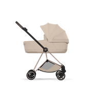 עגלת תינוק סייבקס Cozy Beige Mios 4 שלדה רוזגולד