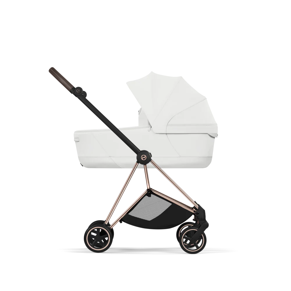 עגלת תינוק סייבקס Off White Mios 4 שלדה רוזגולד
