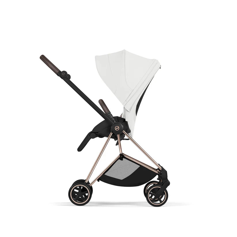 עגלת תינוק סייבקס Off White Mios 4 שלדה רוזגולד