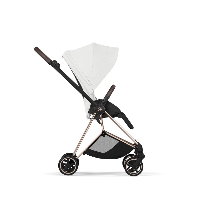 עגלת תינוק סייבקס Off White Mios 4 שלדה רוזגולד
