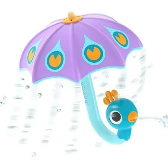 טווס מטריה סגול לאמבטיה