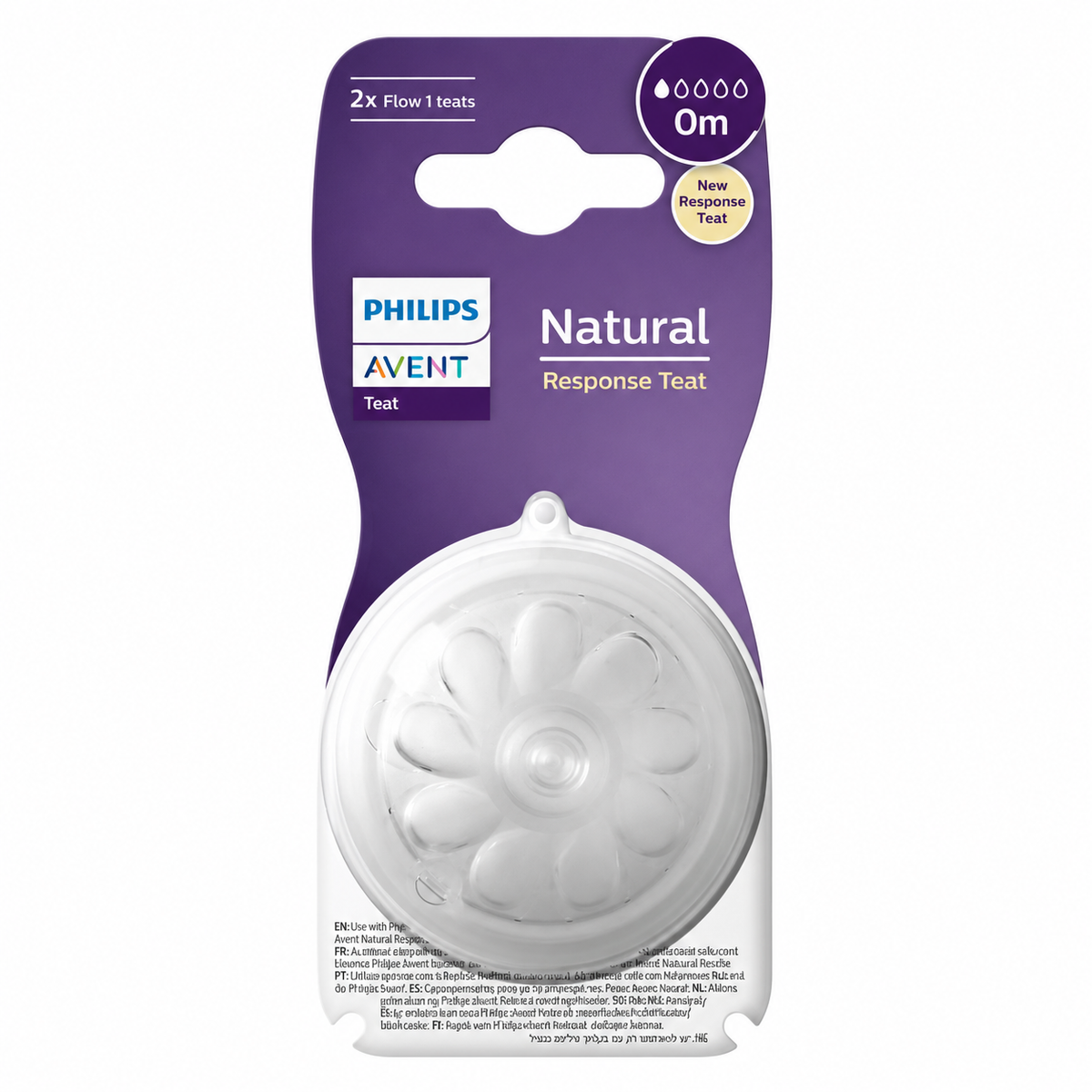 AVENT Natural Respon flow 1-0m פטמה אוונט