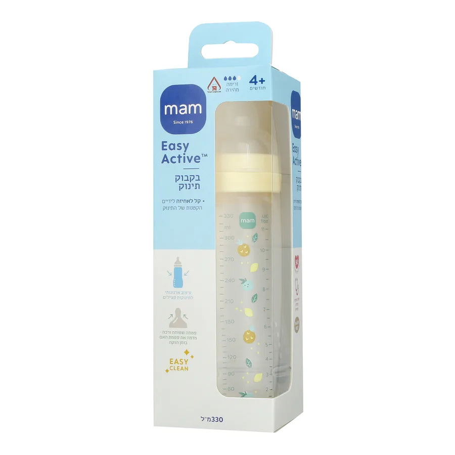 בקבוק מאמ עם פטמה 330 מ׳׳ל אננס Mam