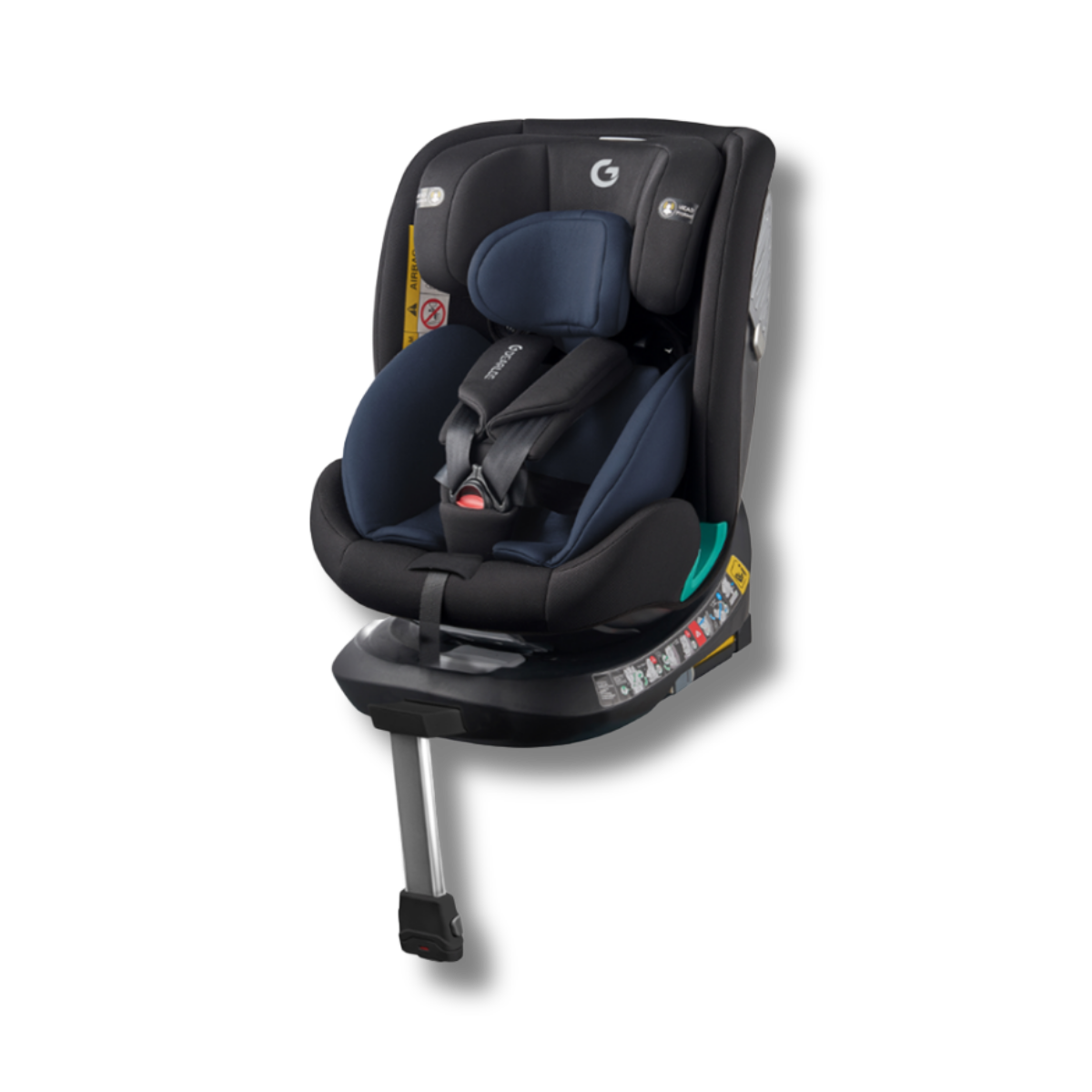 כיסא בטיחות לתינוק G409 - ISOFIX+TOPTETHER