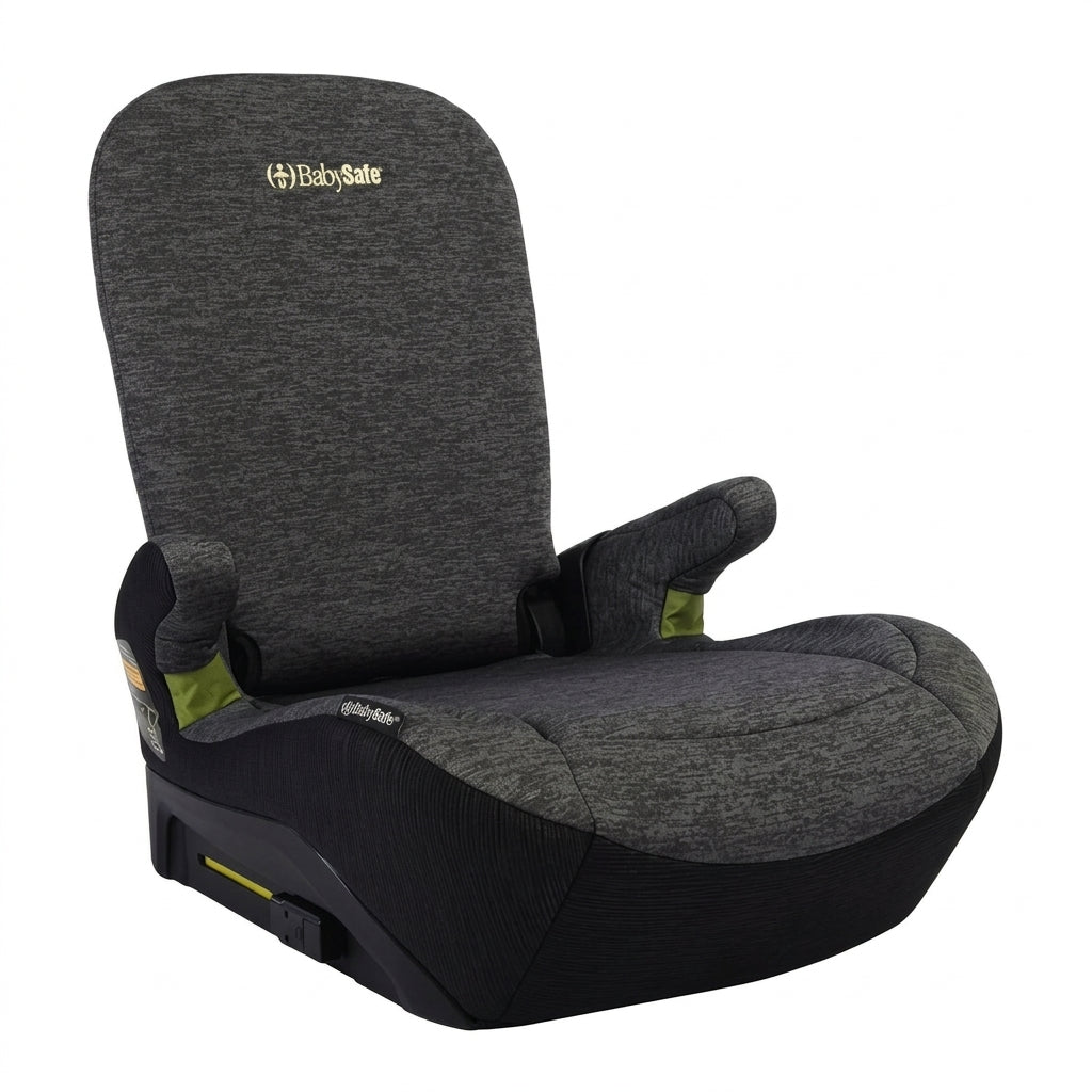 בוסטר הגבהה/גב עם תקן I-Size דגם LYB960 BabySafe - שחור