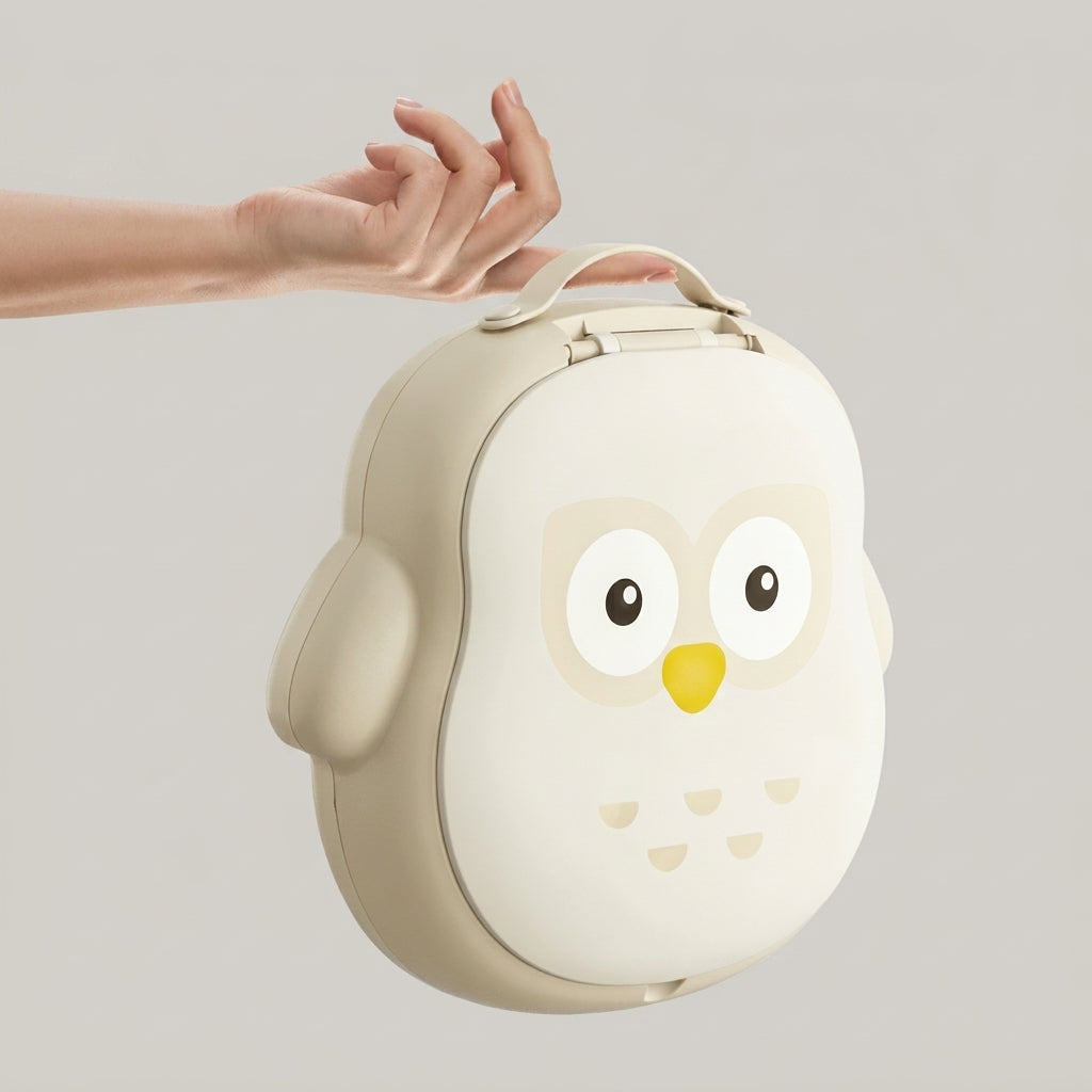 סיר גמילה מתקפל ונייד לנשיאה דגם אפרוח - BABY Queenix