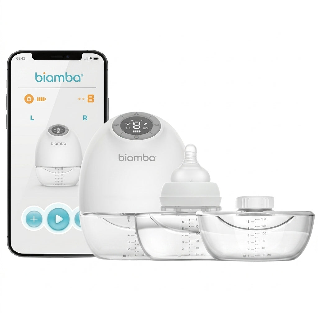 משאבת חלב חשמלית יחידה Pump Pro New מבית Biamba