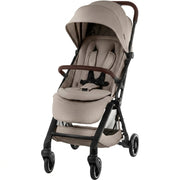 טיולון קומפקטי קיפול ביד אחת Britax Flylite - צבע בז'