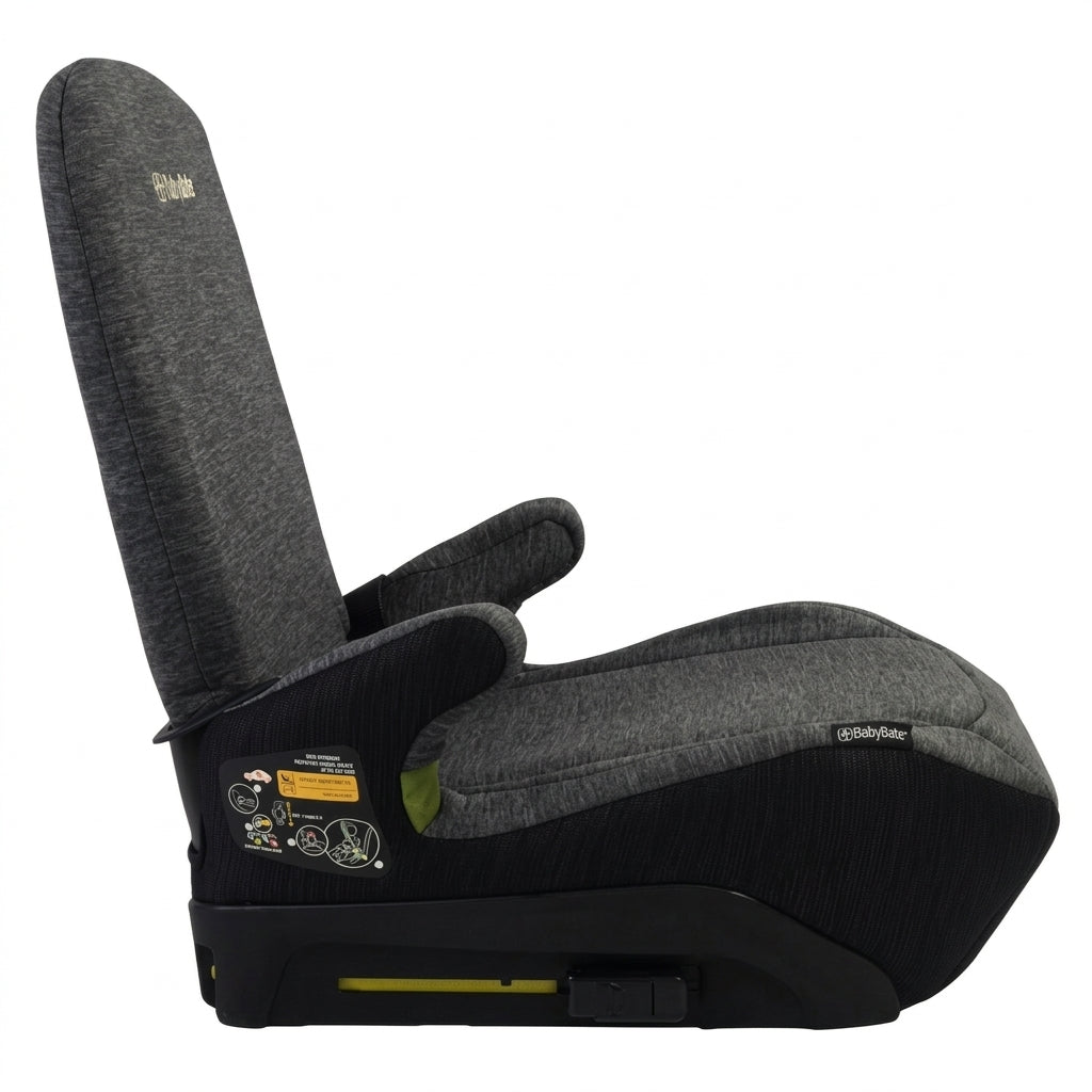 בוסטר הגבהה/גב עם תקן I-Size דגם LYB960 BabySafe - שחור