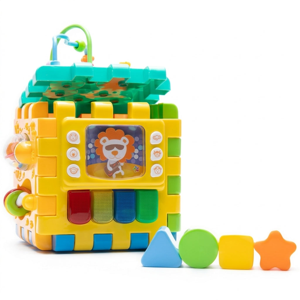 קוביית הפעילות דובר עברית Spark Toys