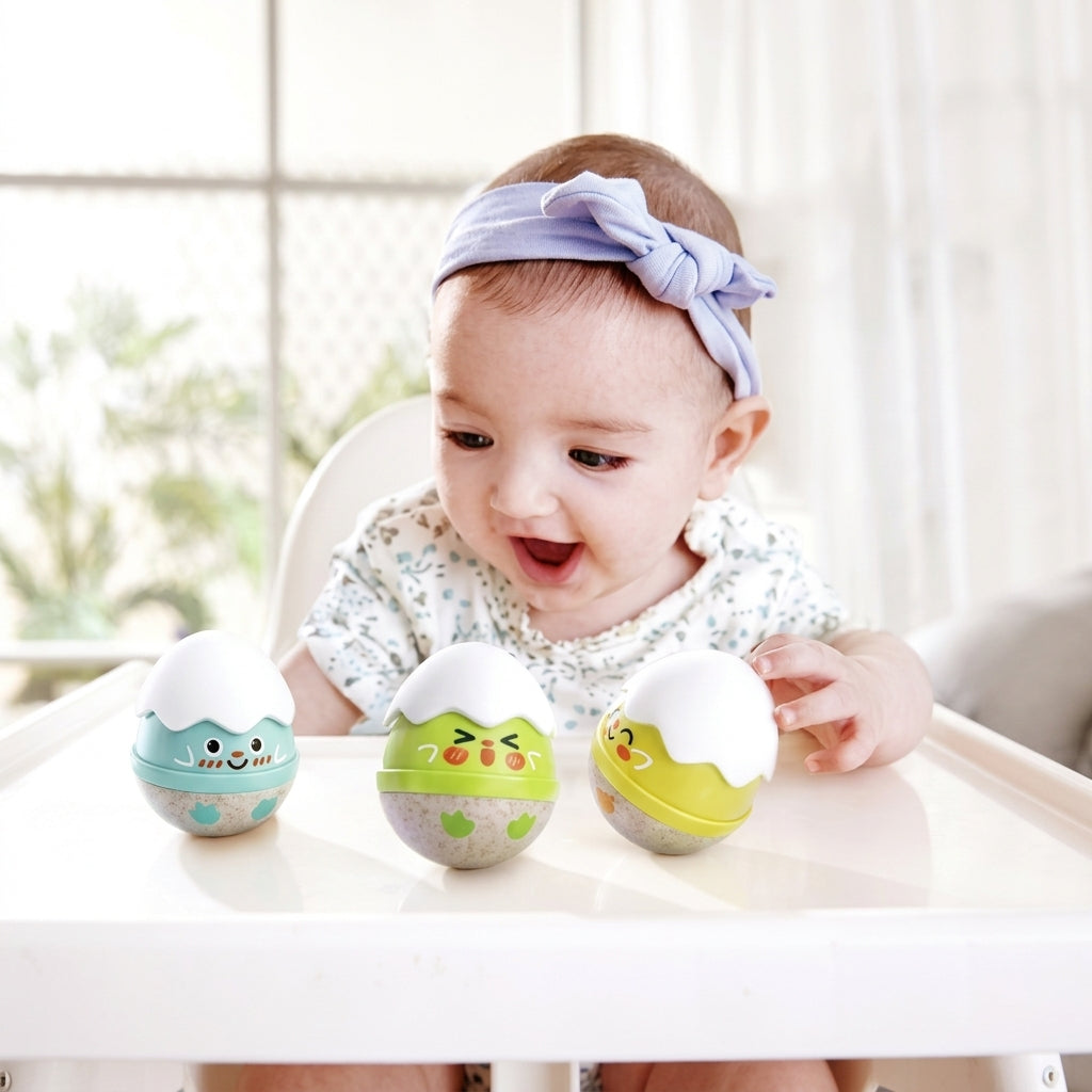 שלישיית רעשנים שמחים Hape