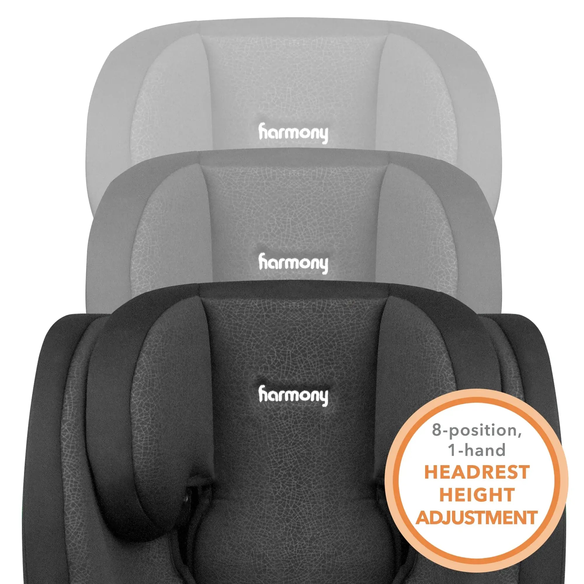 בוסטר רצועות Harmony Genesys Deluxe i-Size Harness - מתאים לגובה 76-150 ס"מ