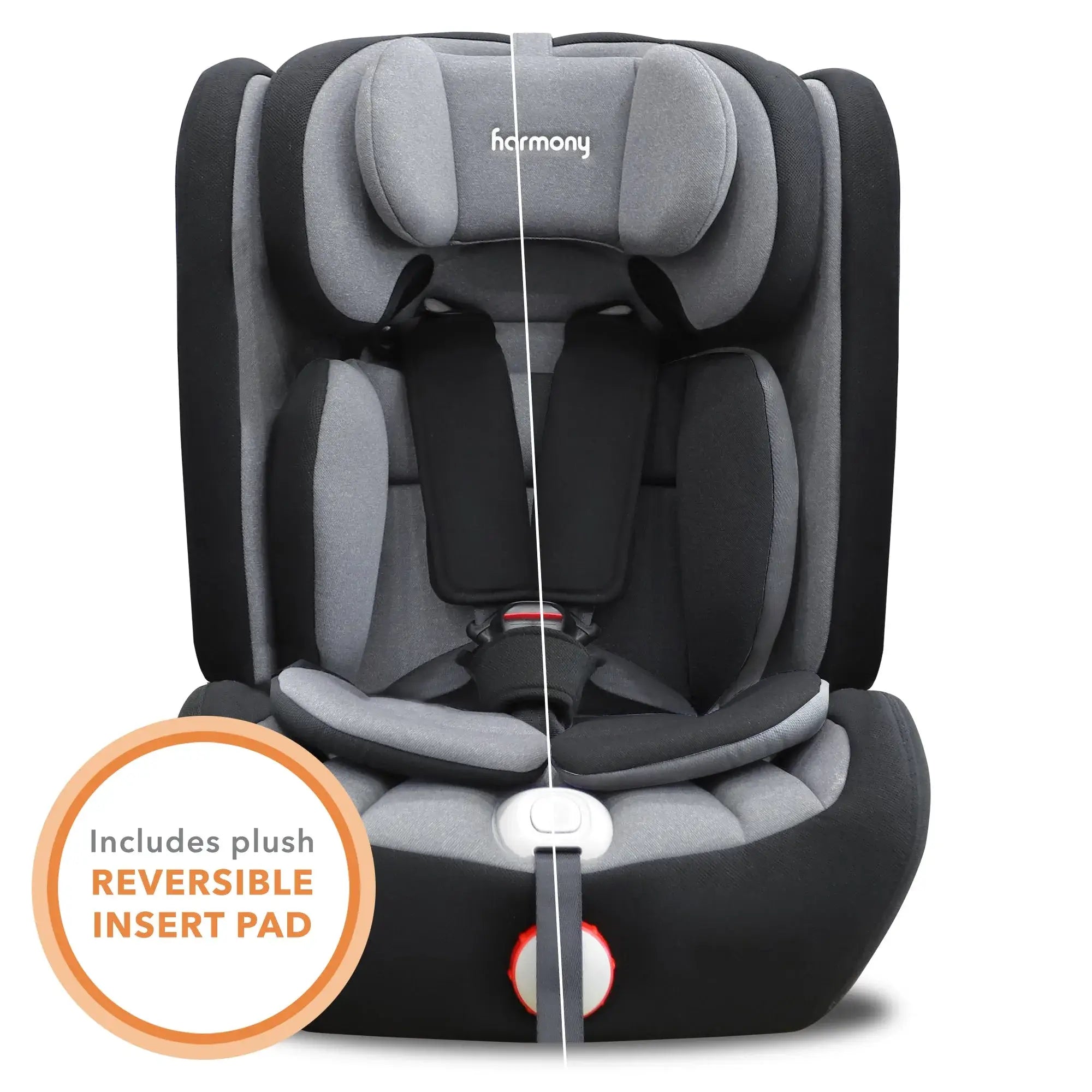 בוסטר רצועות Harmony Phoenix Deluxe I-Size - מתאים לגובה 76-150 ס"מ