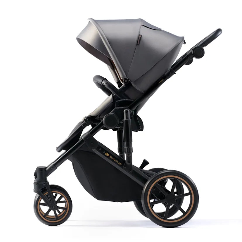 עגלת תינוק Kinderkraft Prime 2in1 - בולמי זעזועים משופרים