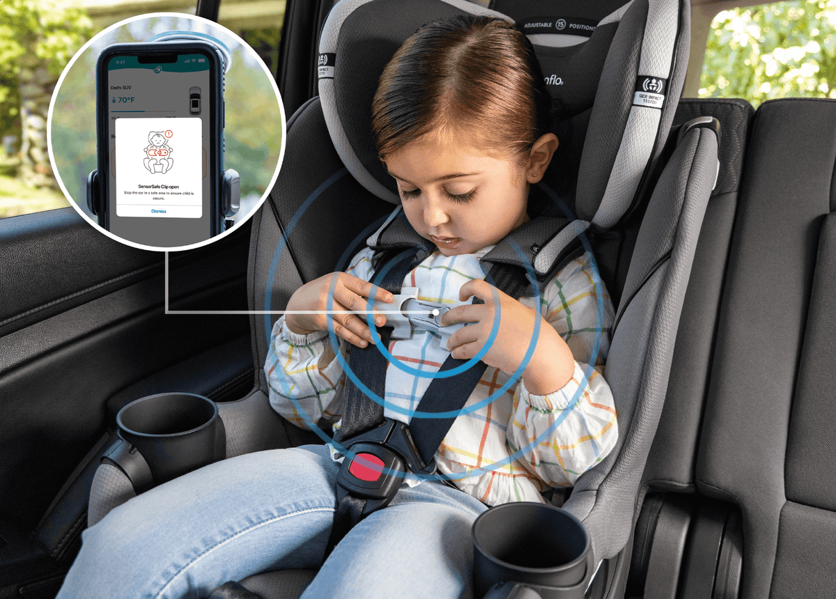 Revolve 360 Extend כיסא בטיחות מסתובב משולב בוסטר + Sensor Safe