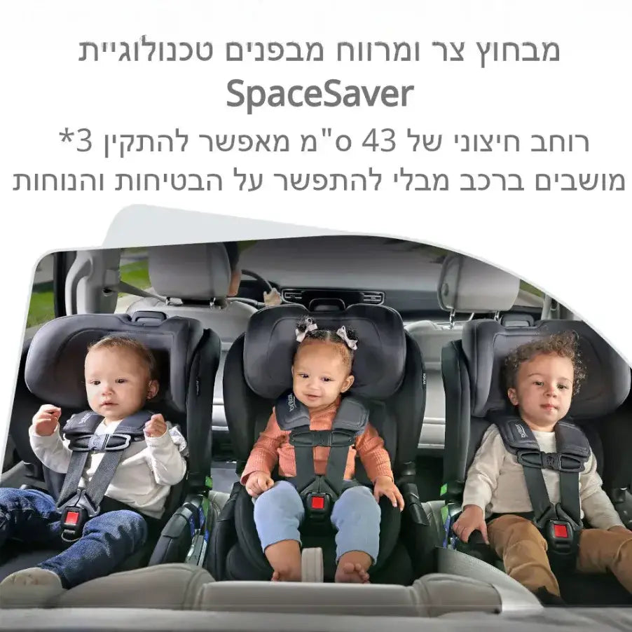 כיסא בטיחות POPLAR צבע אבן ClickTight