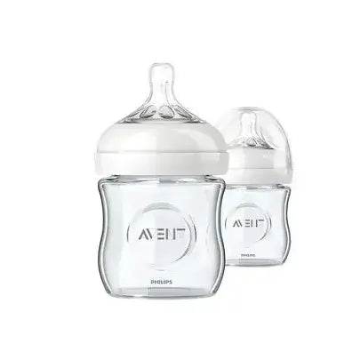 בקבוק נטורל זכוכית 120 מל