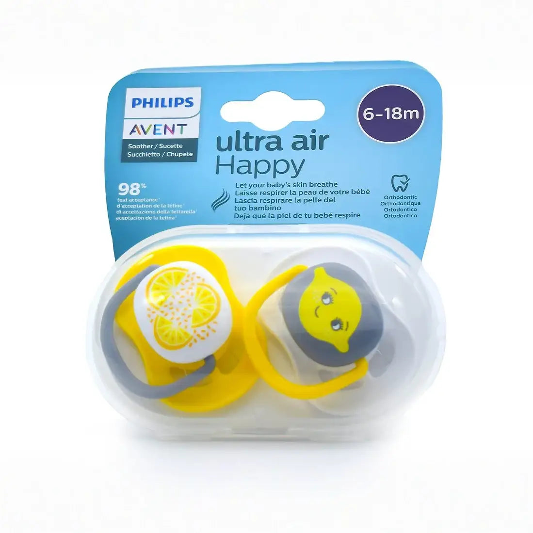 AIR CO6-18 NETUR/FRUIT זוג מוצצים אוונט