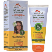 קרם הגנה לגוף לתינוקות וילדים SPF15 Mommy Care - 100 מ''ל