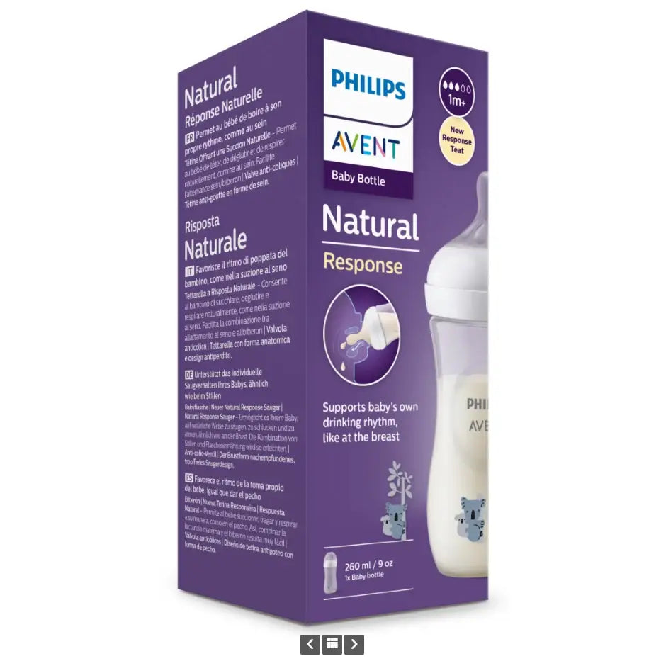 AVENT Natural Resp בקבוק אוונט 260 מ"ל Koala
