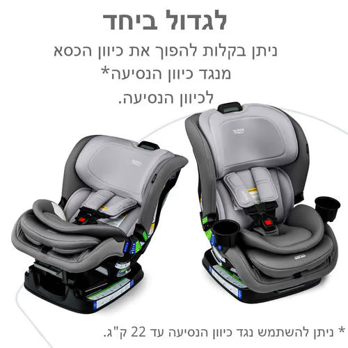 כיסא בטיחות POPLAR GLACIER GRAPHITE ClickTight