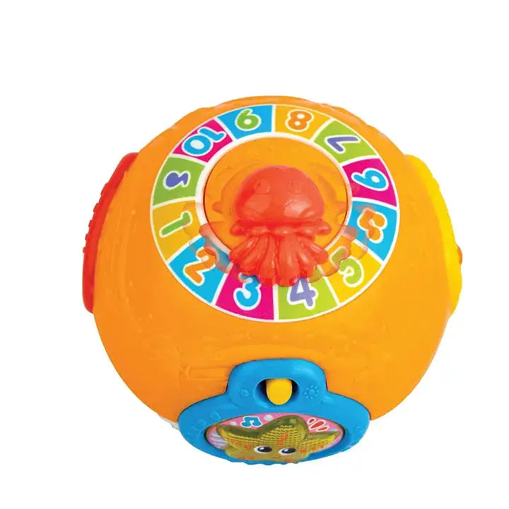 כדור תנועה ומעודד זחילה עולם הים