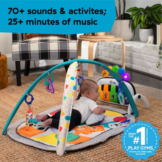 אוניברסיטה מוסיקלית עם פסנתר הקסם 4 ב-1 מבית Baby Einstein