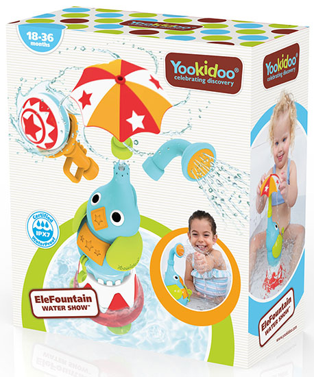 YOOKIDOO פיל מזרקה Elefountain Water Show