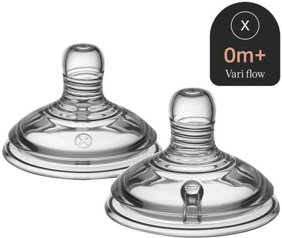 זוג פטמות זרימה משתנה לבקבוק 0+ Tommee Tippee Closer To Nature