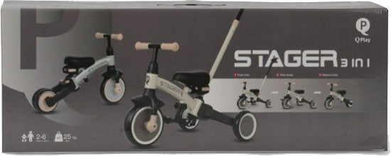תלת אופן 3 ב-1 דגם Qplay Stager