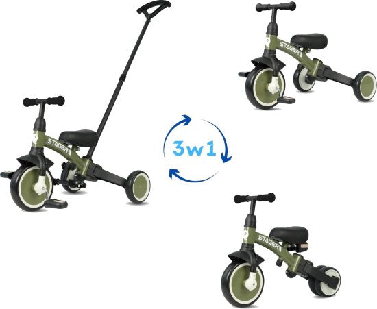 תלת אופן 3 ב-1 דגם Qplay Stager