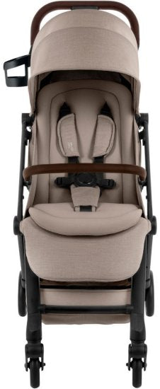 טיולון קומפקטי קיפול ביד אחת Britax Flylite - צבע בז'