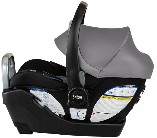 סלקל עם בסיס ClickTight דגם Willow S מבית Britax - צבע אפור כהה