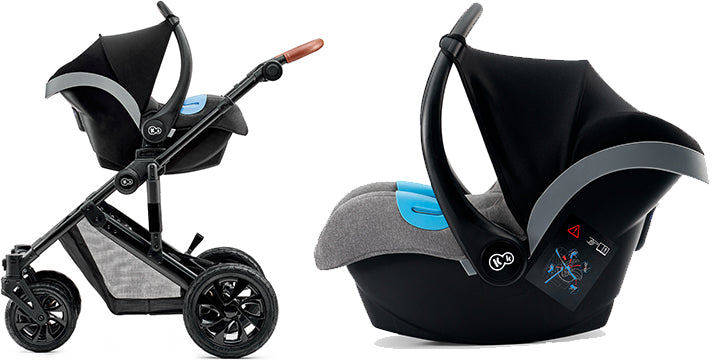 סלקל מינק שחור MINK Kinderkraft