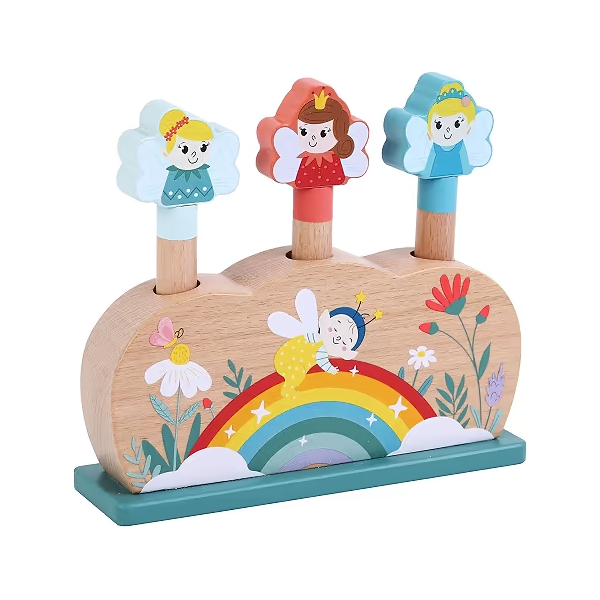 לחיצה וקפיצה מקשת בענן Pit Toys