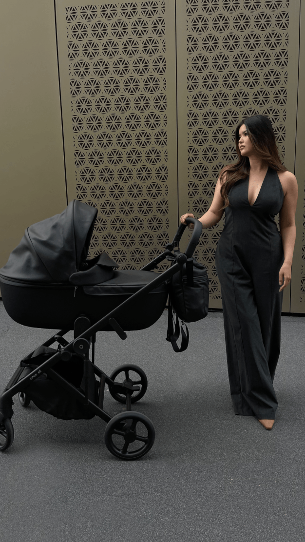 עגלה משולבת anex Eli Midnight בעיצוב מינימליסטי