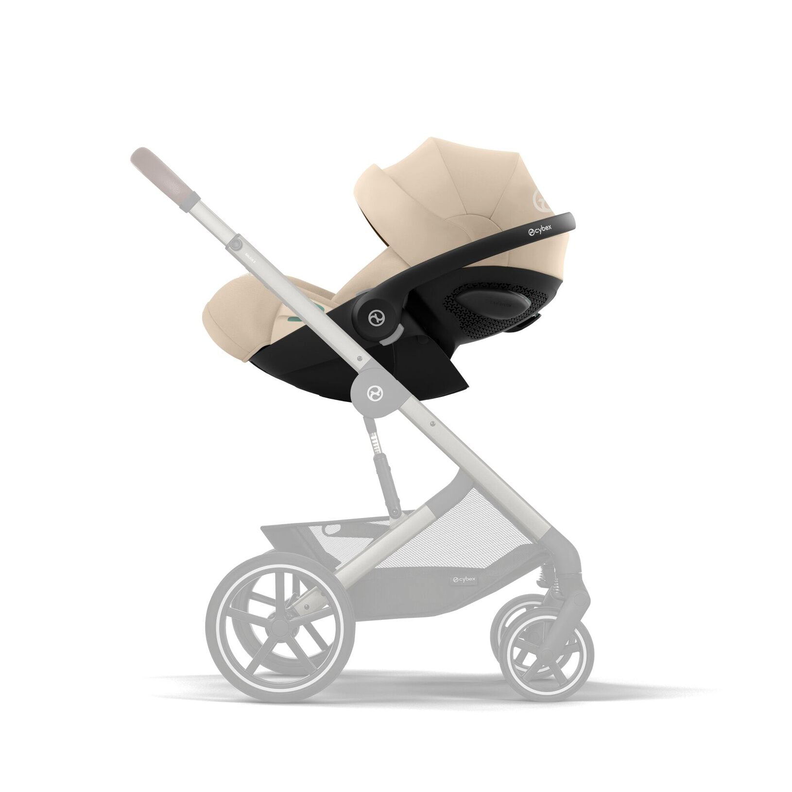 עגלה משולבת- בז' כולל עריסה Balios 6 S TPE+Fold CC B Almond Beige
