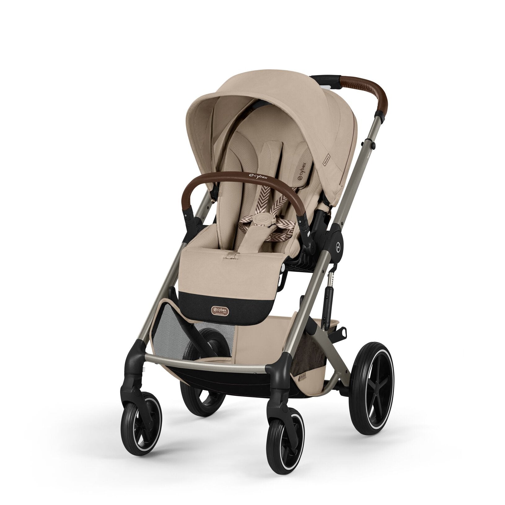 עגלה משולבת- בז' כולל עריסה Balios 6 S TPE+Fold CC B Almond Beige