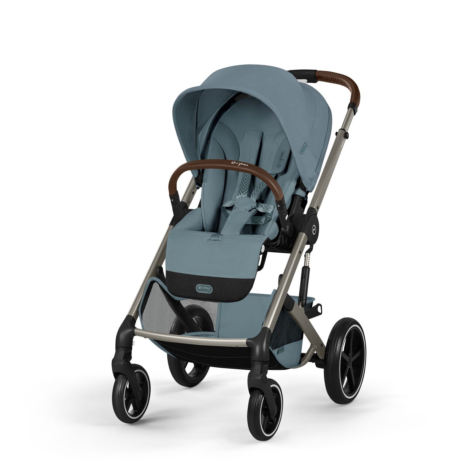 עגלה משולבת- תכלת כולל עריסה Balios 6 S TPE+Fold CC B Stormy Blue