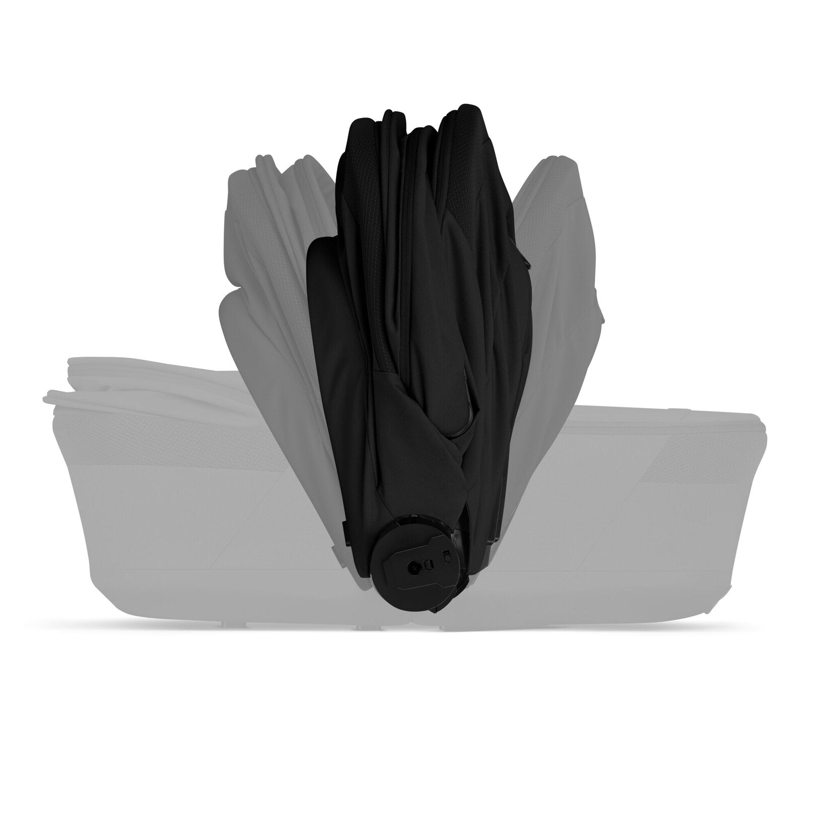 עגלה משולבת-שחור כולל עריסה Balios 6S BLK+Fold CC B Moon Black