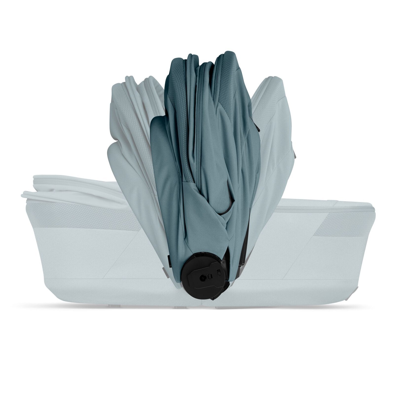 עגלה משולבת- תכלת כולל עריסה Balios 6 S TPE+Fold CC B Stormy Blue