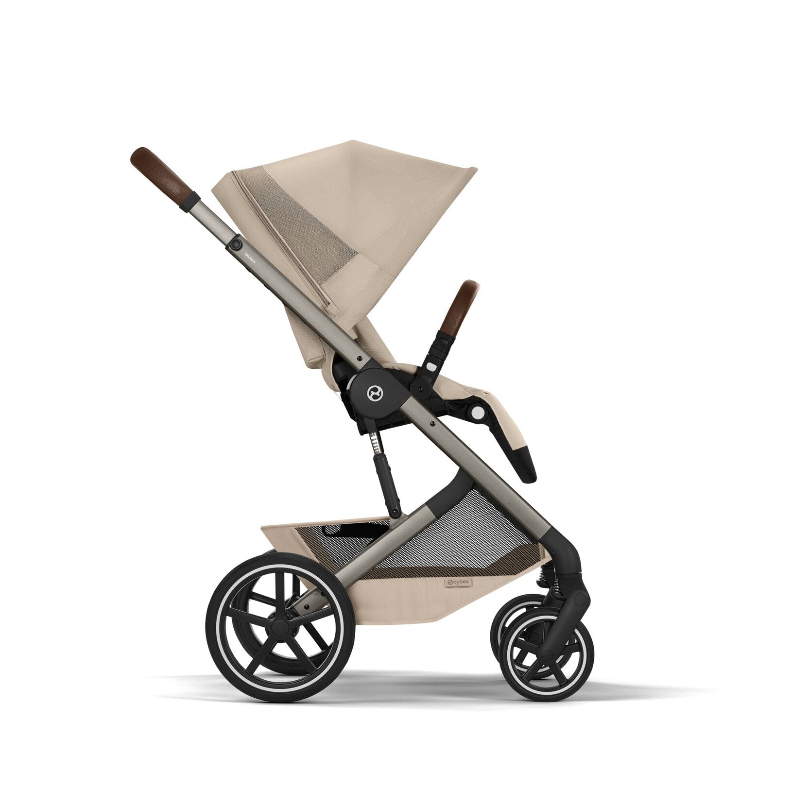 עגלה משולבת- בז' כולל עריסה Balios 6 S TPE+Fold CC B Almond Beige