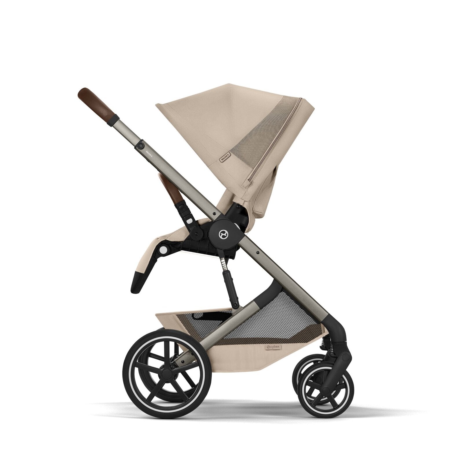 עגלה משולבת- בז' כולל עריסה Balios 6 S TPE+Fold CC B Almond Beige