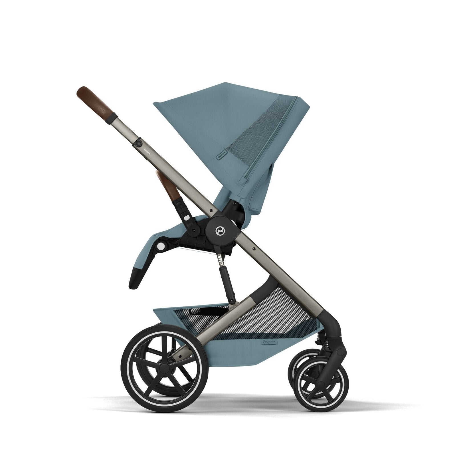 עגלה משולבת- תכלת כולל עריסה Balios 6 S TPE+Fold CC B Stormy Blue