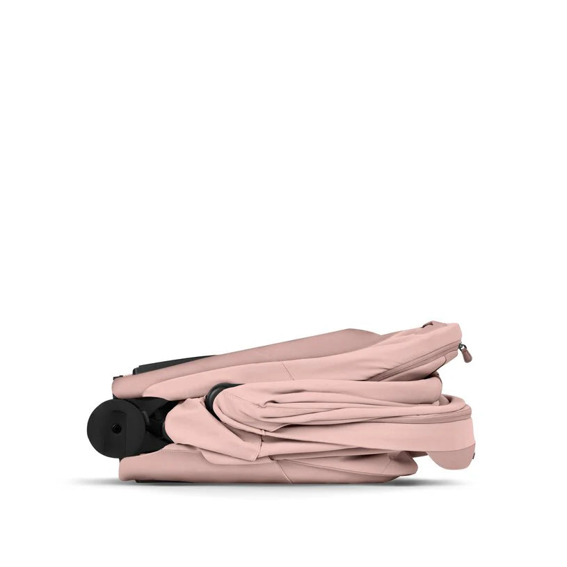 עגלת תינוק סייבקס Peach Pink Mios 4 שלדה שחור מט