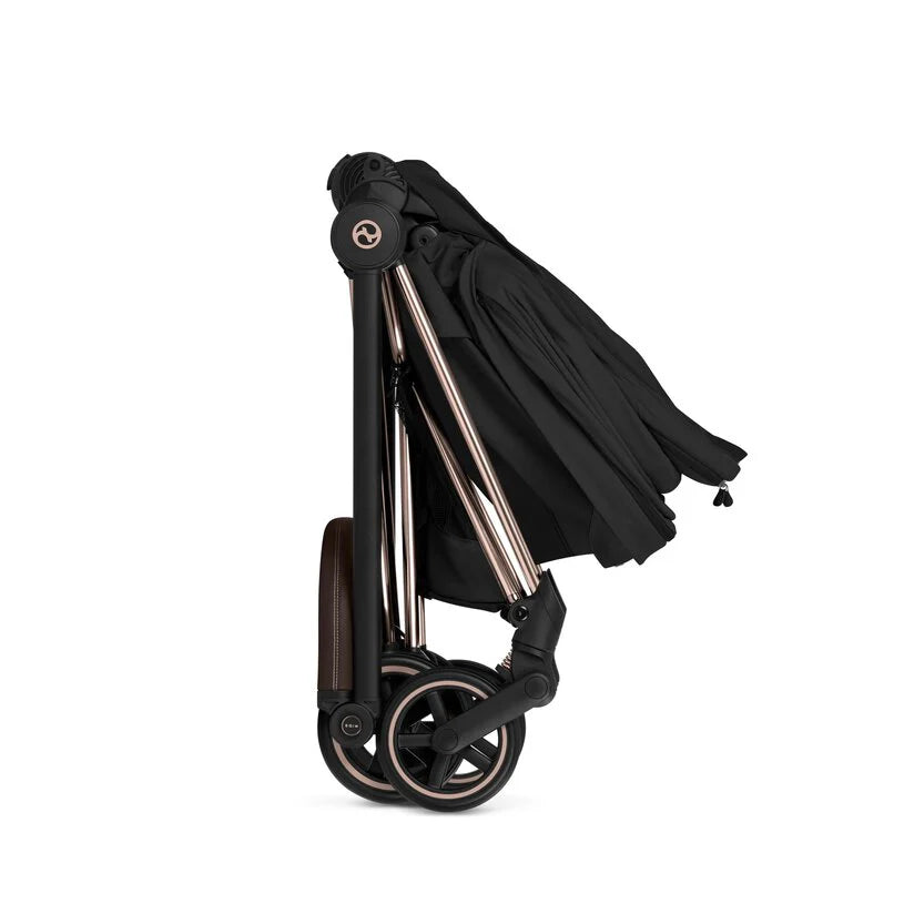 עגלת תינוק סייבקס Sepia Black Mios 4 שלדה שחור מט