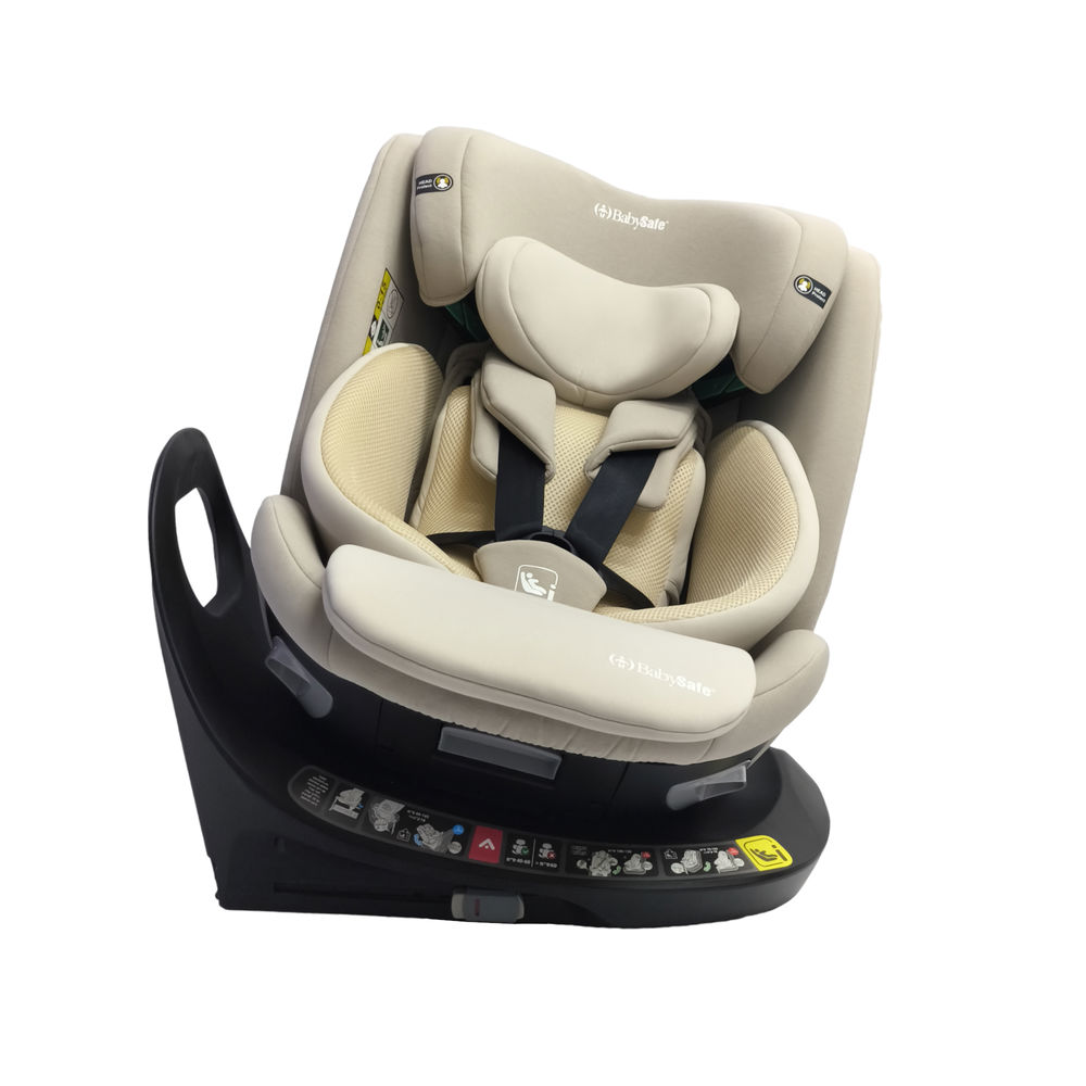 מושב לרכב מסתובב I SIZE דגם Babysafe ORBIT 360