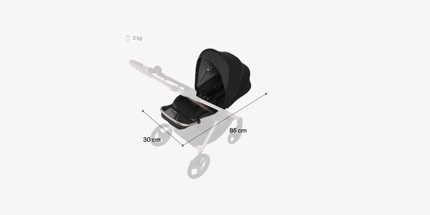 עגלת תינוק אייקיו פרו IQ PRO
