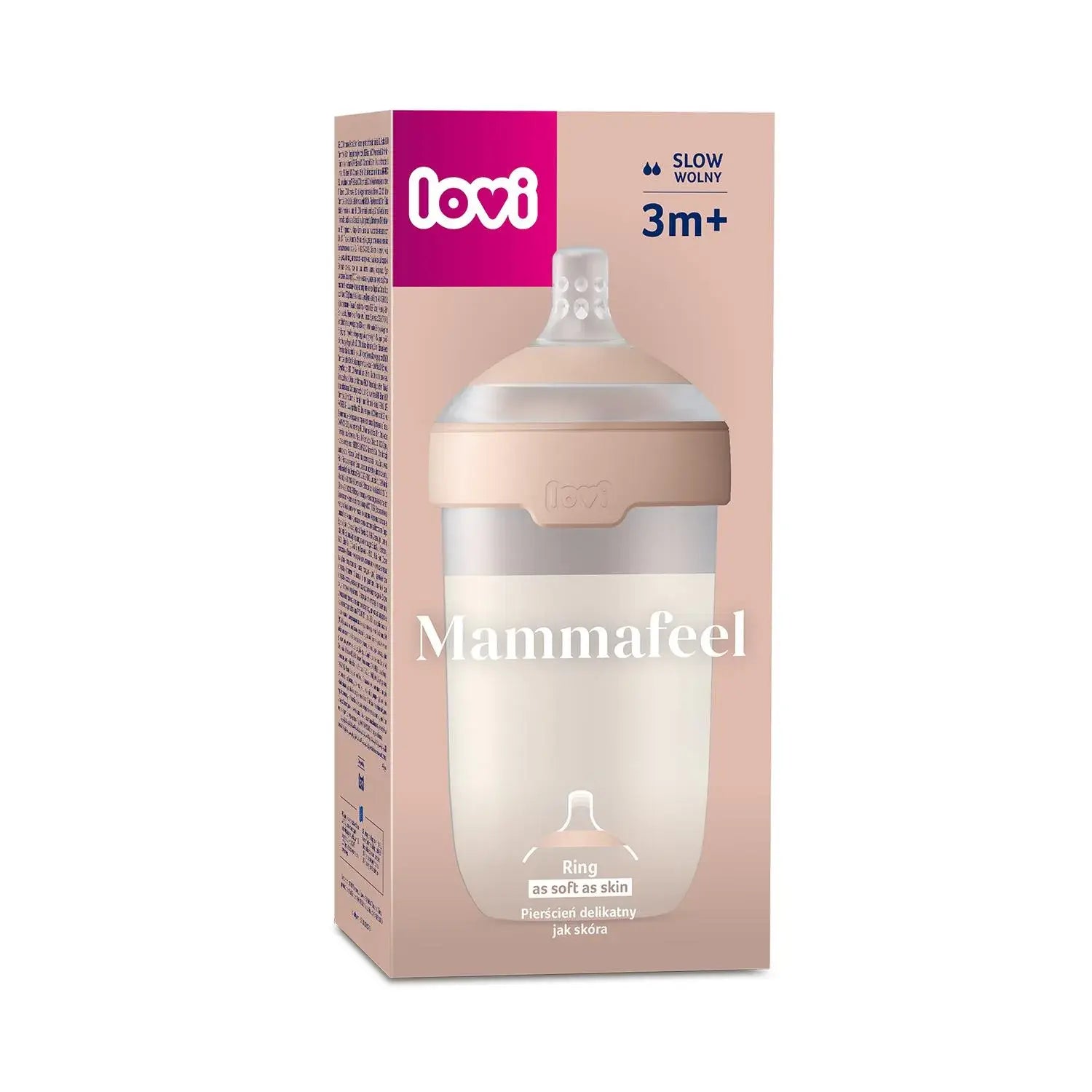 סדרת Mamafeel בקבוק 250 מ"ל זרימה איטית 3M+